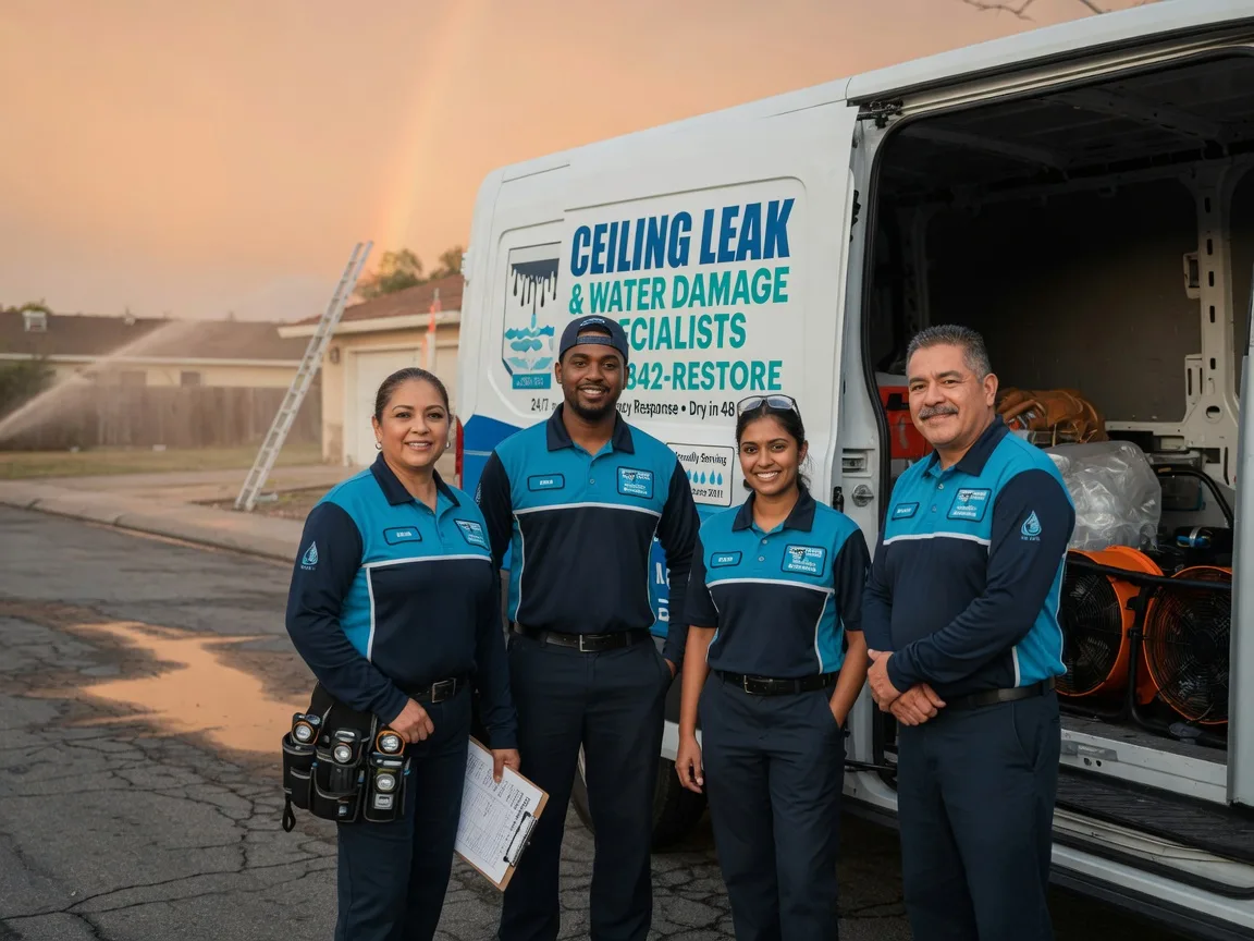 Ceiling Leak Cleanup company in Nada, TX