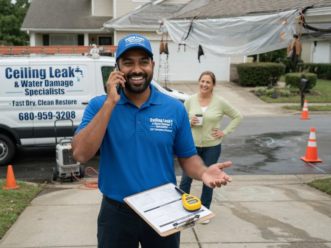 Ceiling Leak Cleanup Nada, TX FAQs