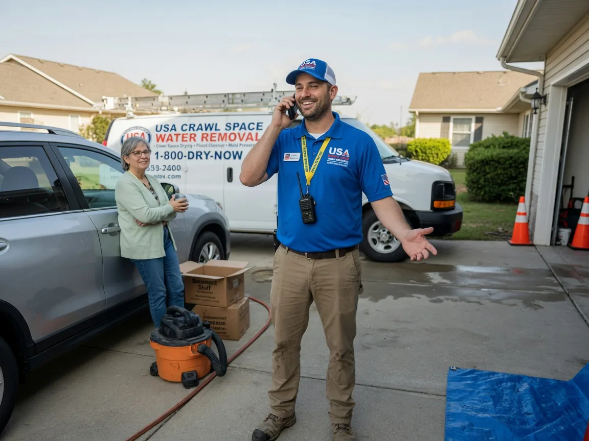 Crawl Space Water Removal Nada, TX FAQs